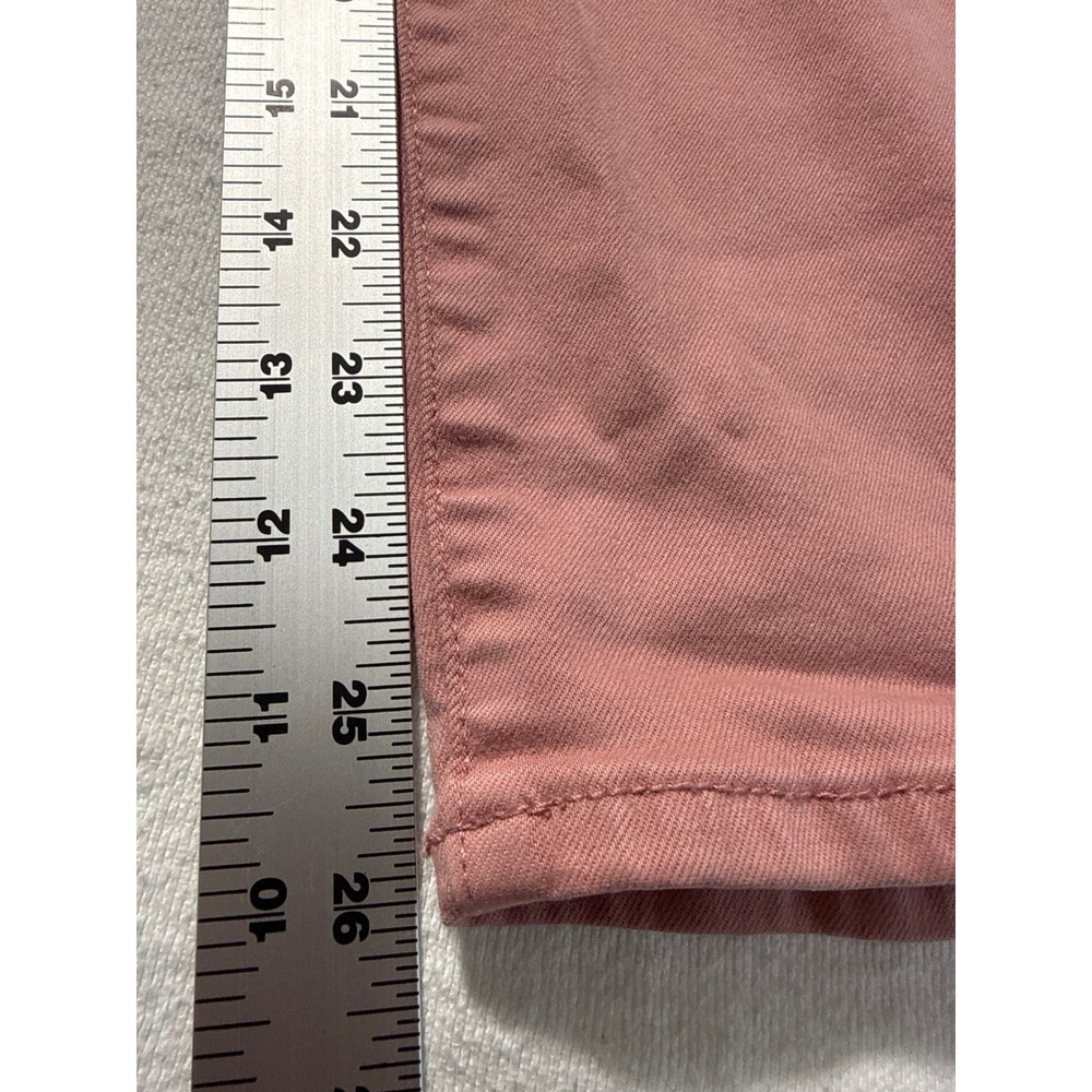 Buffalo David Bitton Havana High Rise Ankle Skinny Jeans Pink 10/30 26 Inseam - Picture 8 of 9